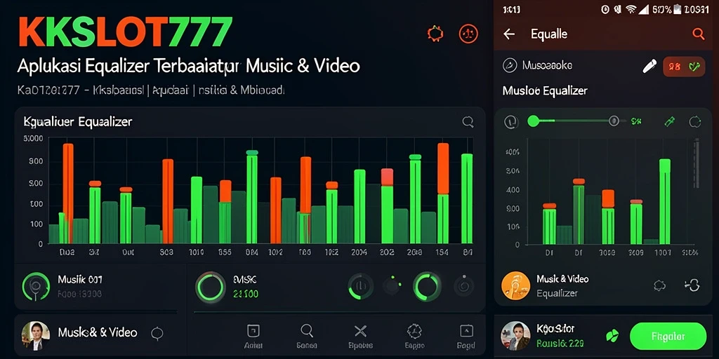 Antarmuka KKSLOT777 menunjukkan berbagai fitur Equalizer dengan jelas.