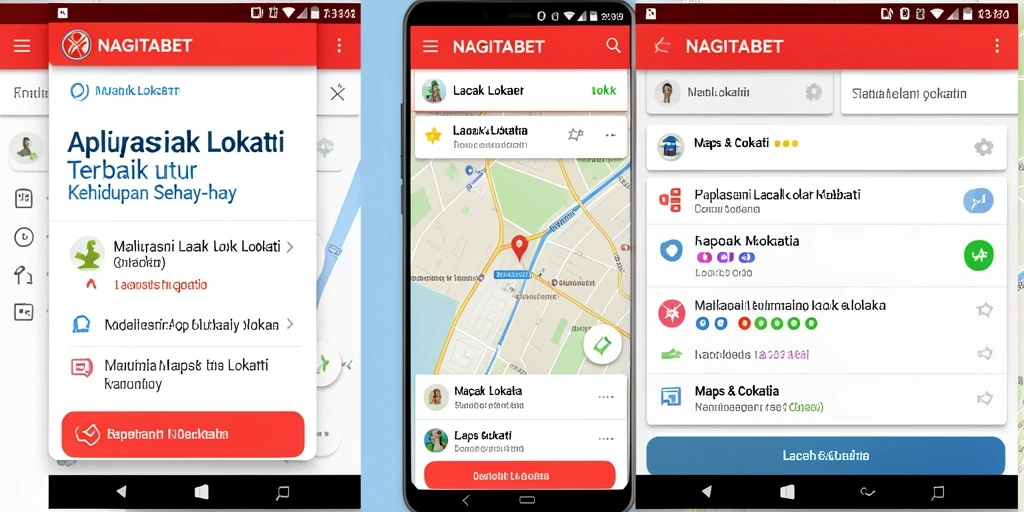 Tampilan antarmuka NAGITABET yang intuitif dan fungsional.
